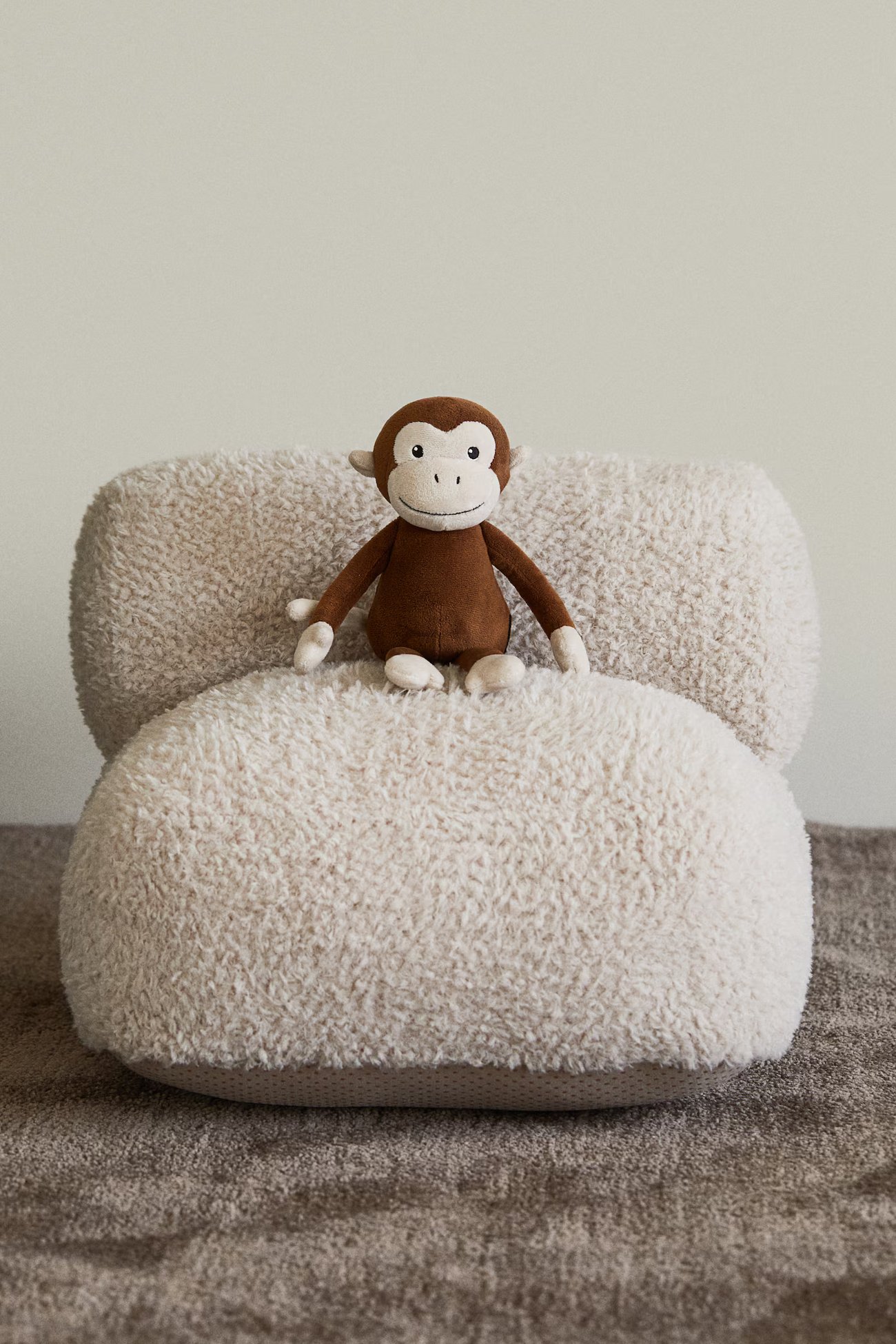 Sitzpouf für Kinder - Weiß - Zuhause