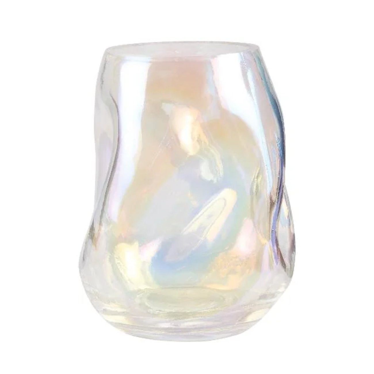 Vase mit schillernder Oberfläche