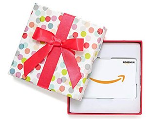 Amazon.de Geschenkkarte in Geschenkbox